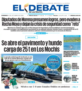 Cover of El Debate de Los Mochis