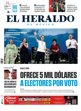 Cover of El Heraldo de Mexico