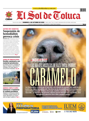 Cover of El Sol de Toluca