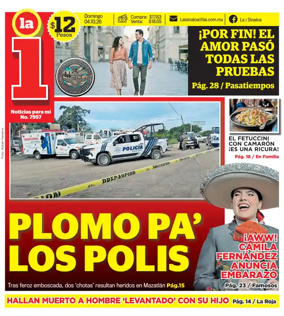 Cover of La I de Sinaloa