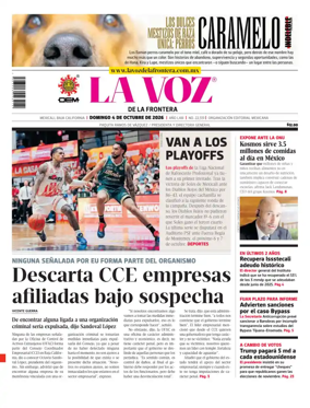 Cover of La Voz de la Frontera