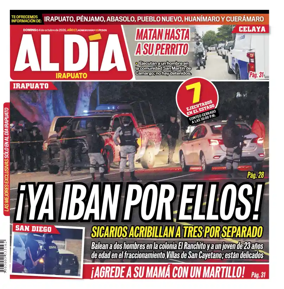 Cover of Periodico Al Dia (Irapuato)