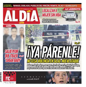 Cover of Periodico Al Dia (Leon)