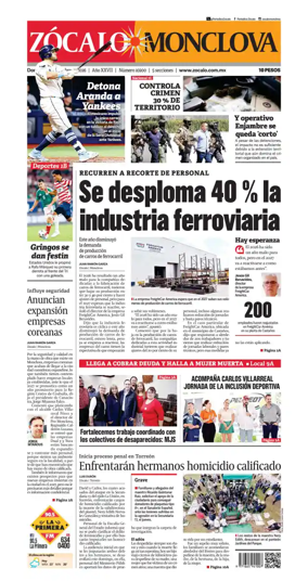 Cover of Zocalo Monclova