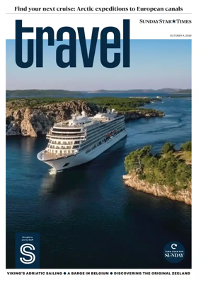 Cover of Sunday Star Times Travel