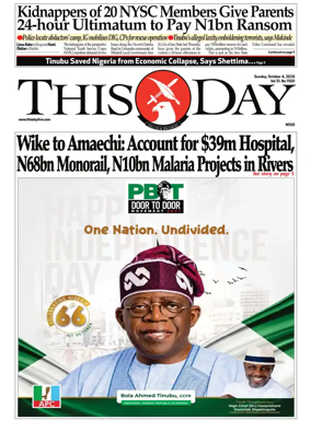 Cover of THISDAY