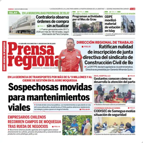 Cover of Prensa Regional