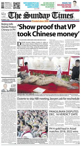 Cover of The Manila Times