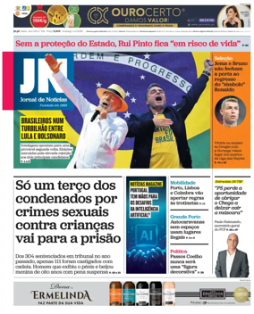 Cover of Jornal de Noticias