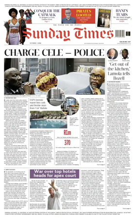 Cover of Sunday Times