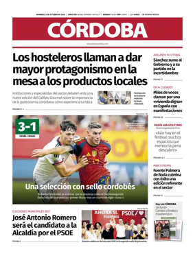 Cover of Diario Cordoba
