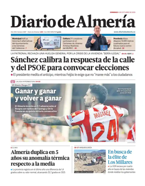 Cover of Diario de Almeria