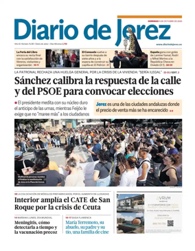 Cover of Diario de Jerez
