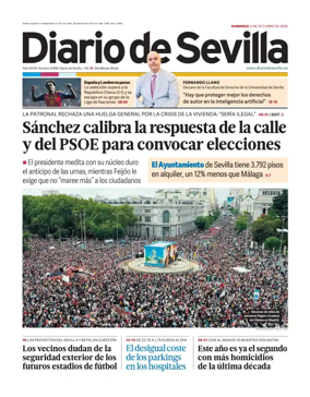 Cover of Diario de Sevilla