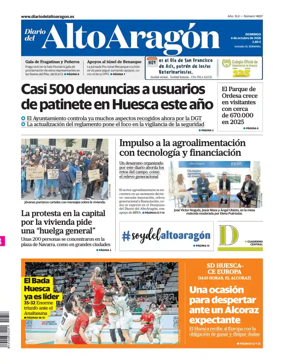 Cover of Diario del Alto Aragon