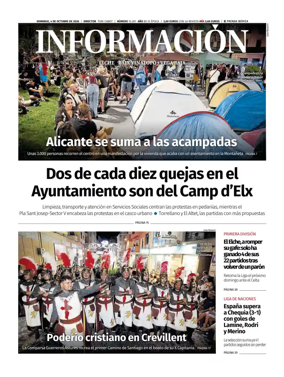 Cover of Diario Informacion (Elche y Vega Baja)