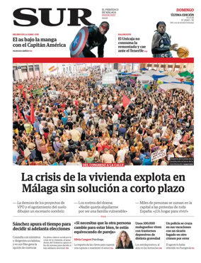 Cover of Diario Sur_Ultima