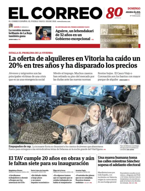 Cover of EL Correo (Alava)