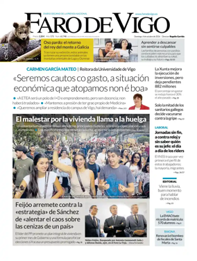 Cover of Faro de Vigo