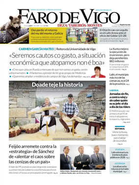 Cover of Faro de Vigo (Deza/Tabeiros-Montes)