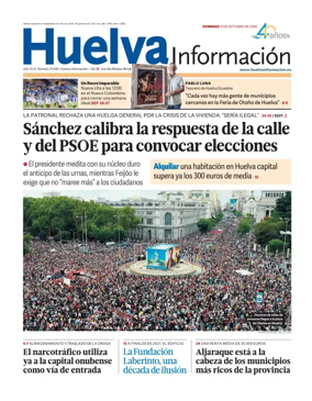 Cover of Huelva Informacion