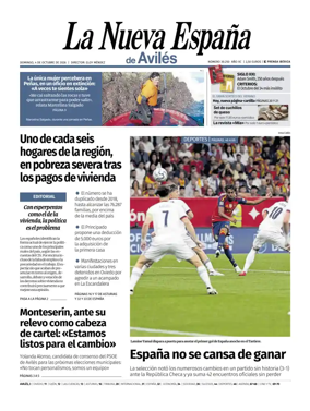 Cover of La Nueva Espana (Aviles)