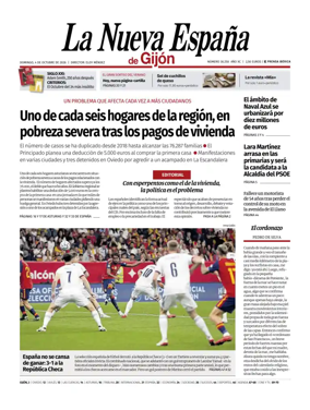 Cover of La Nueva Espana (Gijon)