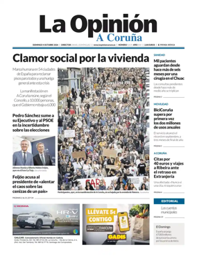 Cover of La Opinion de A Coruna