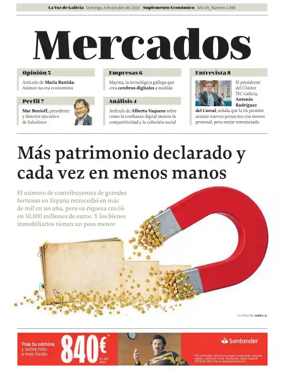 Cover of La Voz de Galicia (Deza) - Mercados