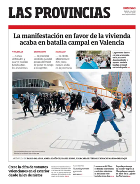 Cover of Las Provincias_(Valencia)