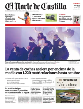 Cover of Norte de Castilla (Palencia)