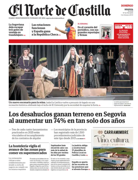 Cover of Norte de Castilla (Segovia)