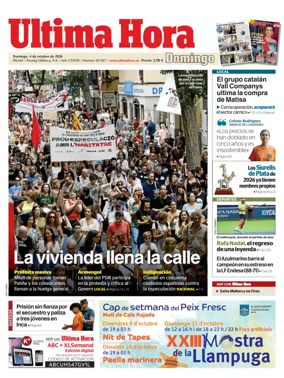Cover of Ultima Hora