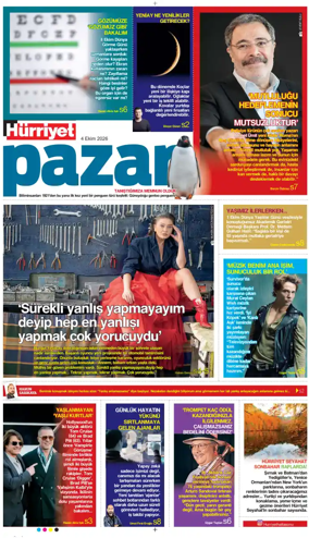 Cover of Hurriyet - Pazar