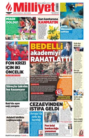 Cover of Milliyet