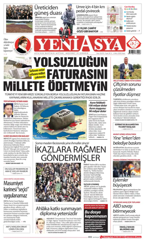 Cover of Yeni Asya