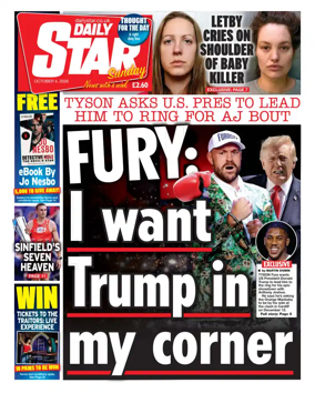 Cover of Daily Star Sunday