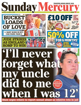 Cover of Sunday Mercury