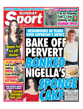 Cover of Sunday Sport