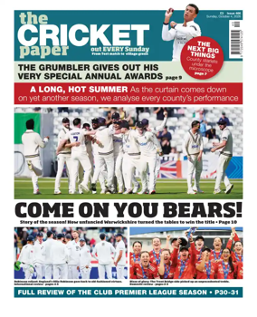 Cover of The Cricket Paper