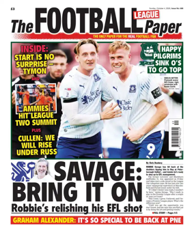 Cover of The Football League Paper