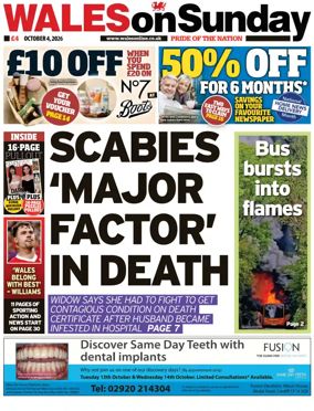 Cover of Wales On Sunday