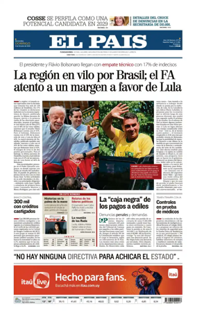 Cover of El Pais (Uruguay)