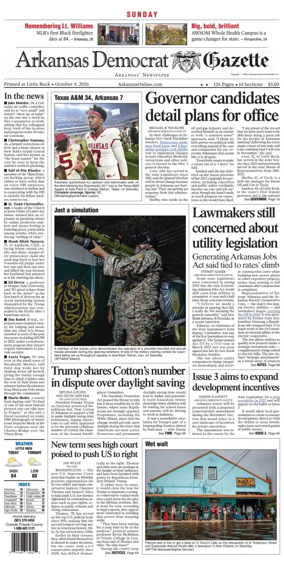 Cover of Arkansas Democrat-Gazette