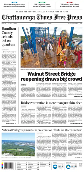 Cover of Chattanooga Times Free Press