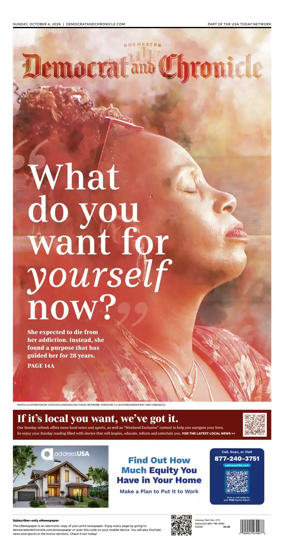 Cover of Democrat and Chronicle
