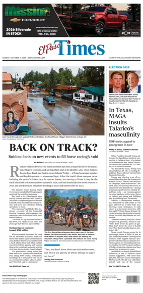 Cover of El Paso Times