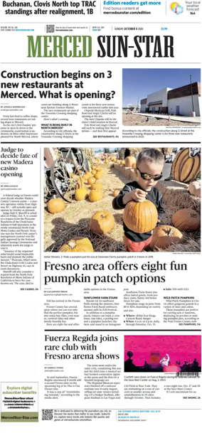 Cover of Merced Sun-Star (Weekend)