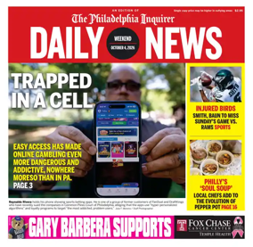 Cover of Philadelphia Daily News