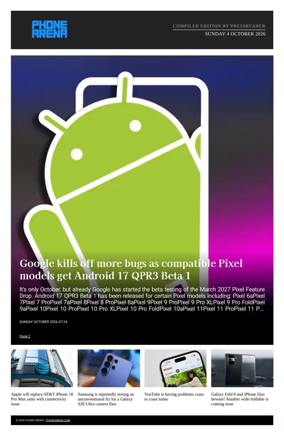 Cover of Phone Arena - Compiled Edition